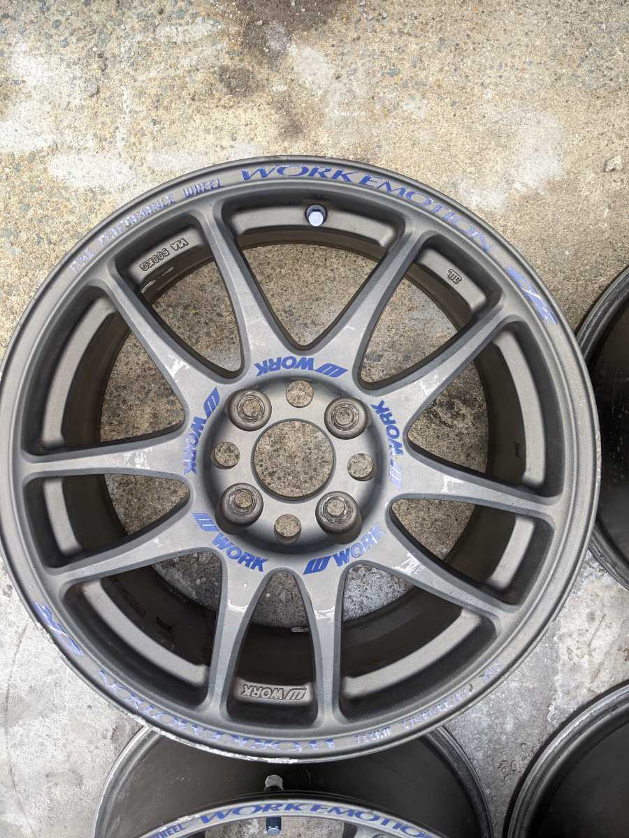 CR KAI WORK Matte 自動車 名古屋・愛知・岐阜で WORKEMOTION CR-kai!4本セット☆15インチ7j＋44☆4穴100!シビック☆インテグラ☆軽カスタム車等に!ワークエモーション☆
