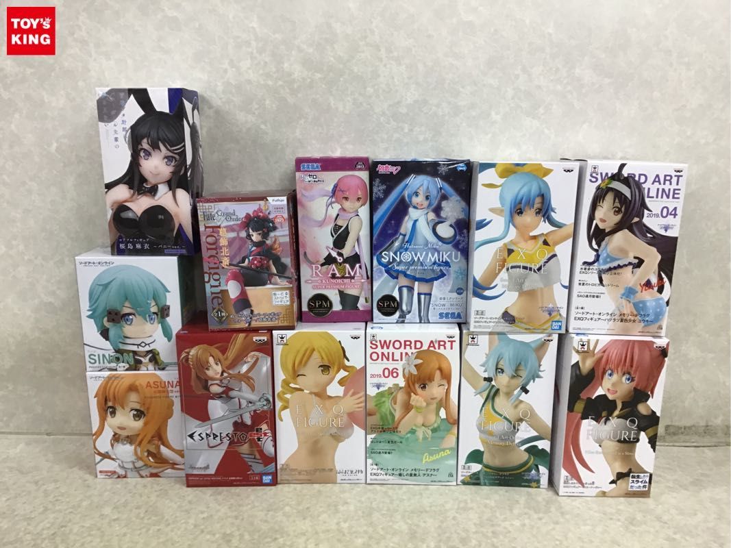 定番人気，爆買い 1円 同梱不可 ジャンク EXQフィギュア等 ソードアートオンライン 魔法少女まどかマギカ 初音ミク Re:ゼロから始める異世界生活 他(その他)｜売買されたオークション情報、yahooの商品情報をア その他