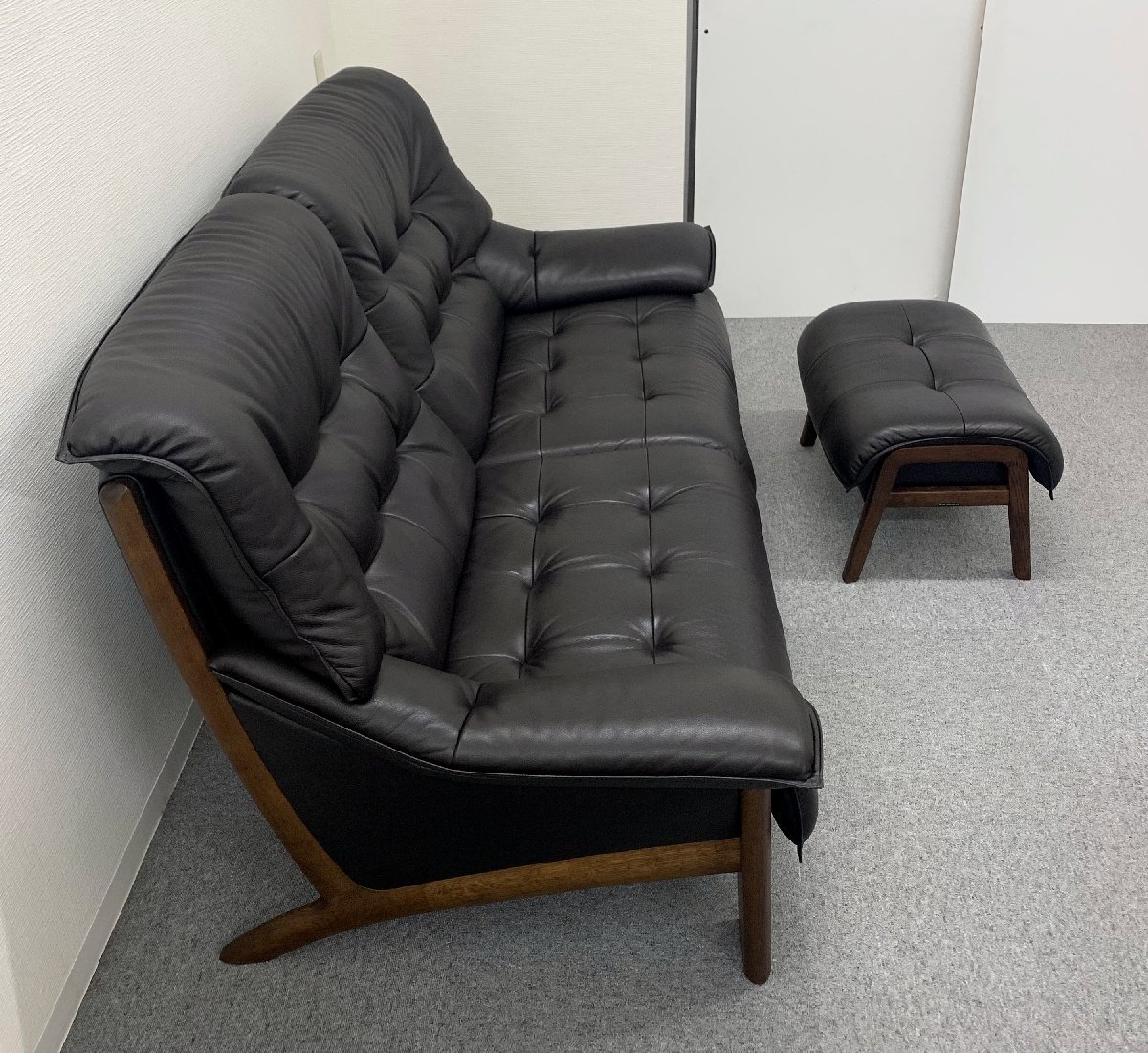 ☆展示品☆KARIMOKU カリモク［ZU4922］2人掛けソファ/2人掛椅子ロング 