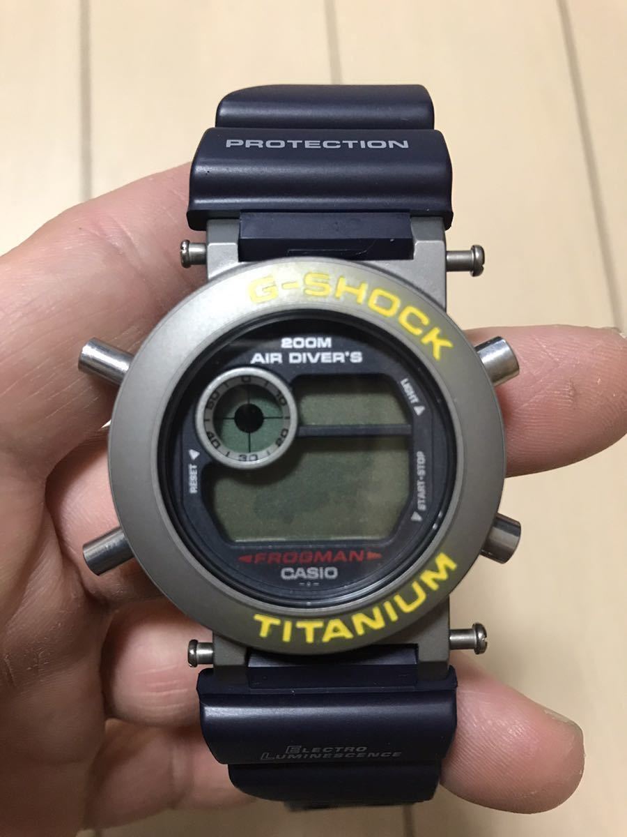 ジャンク G-SHOCK FROGMAN DW-8200 G-SHOCK DW-8200 フロッグマン DW