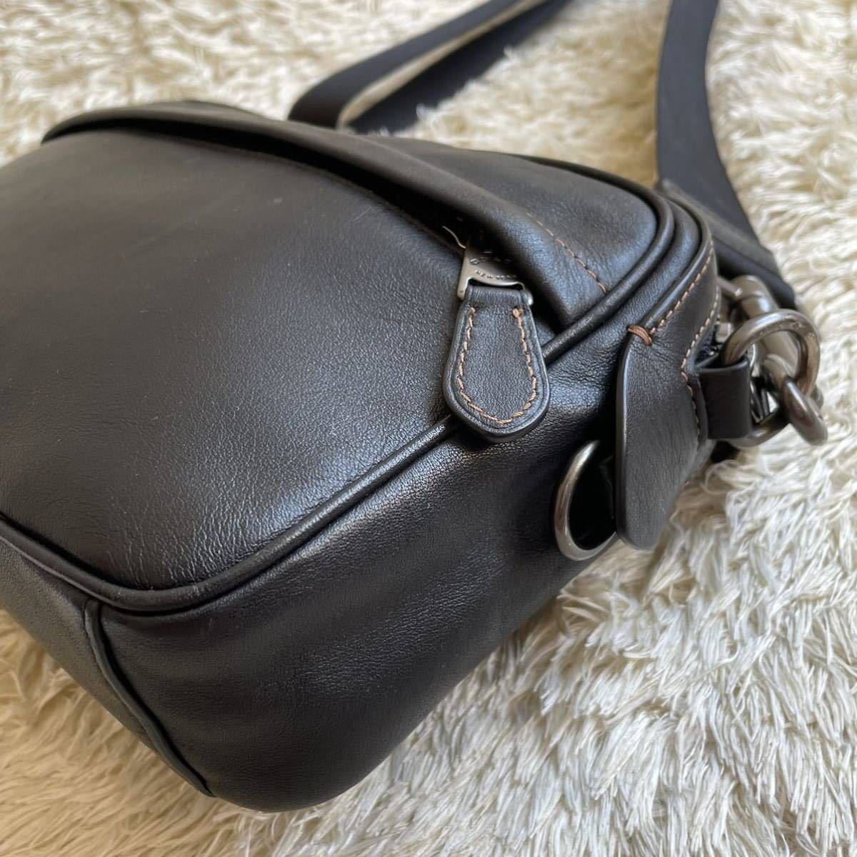 1円～ 【ほぼ新品未使用】超高級品☆ COACH コーチ ショルダーバッグ 