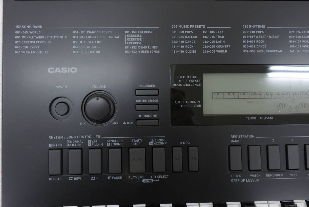 05887 木402-006 キーボード CASIO カシオ WK-220 ベーシック 電子 