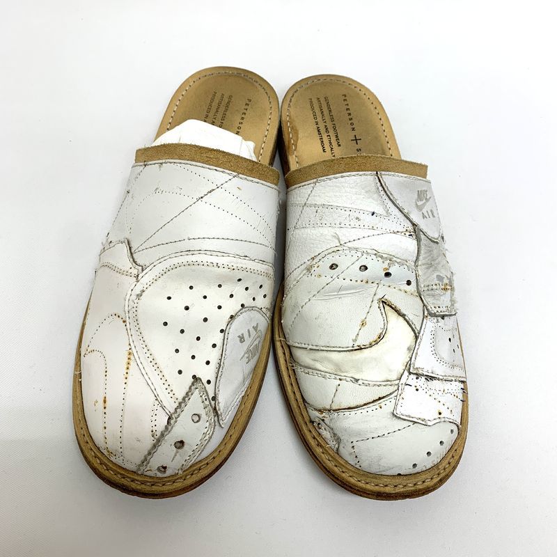 PETERSON STOOP ピーターソンストゥープ Patchwork mule leather and 