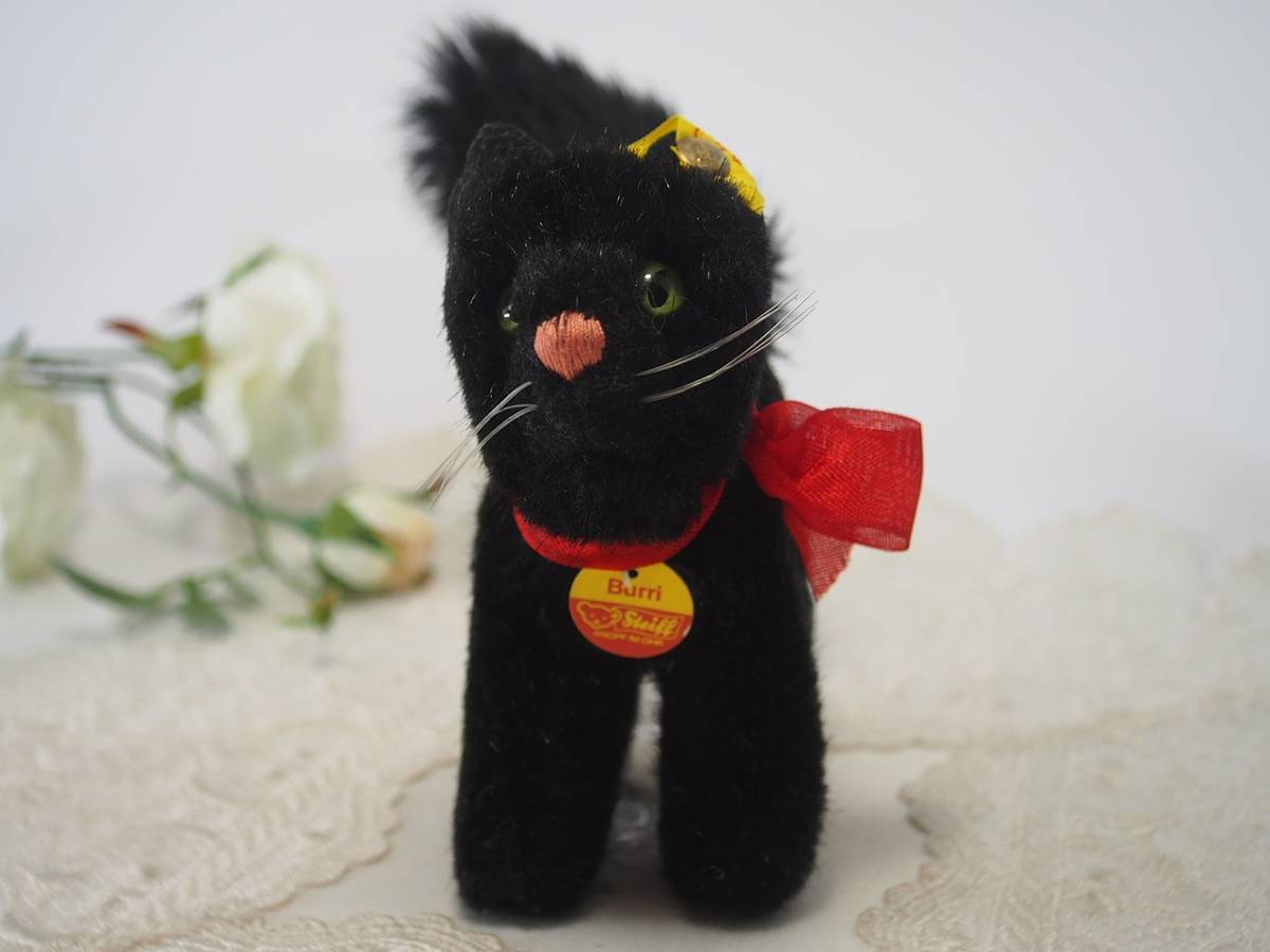 Burri-Tom Cat シュタイフ10cm 1979〜1984 ビンテージ 送料無料☆シュタイフ☆Burri Tom Cat 10cm オールID's完品☆トム