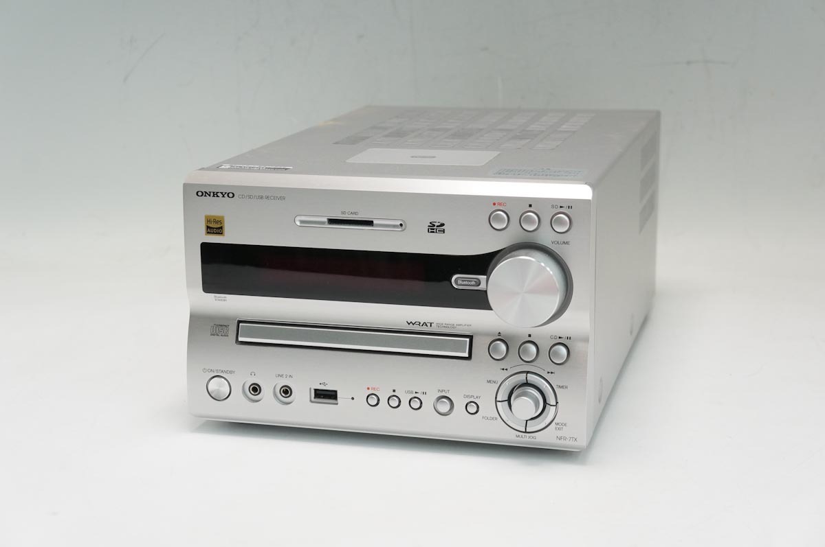 ONKYO オンキョー CD/SD/USBレシーバーシステム X-NFR7TXのレシーバー
