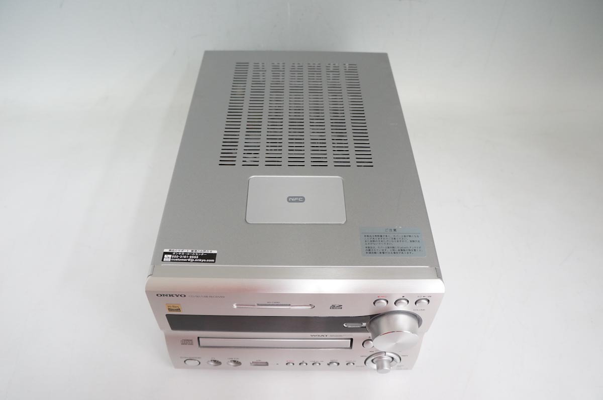 ONKYO オンキョー CD/SD/USBレシーバーシステム X-NFR7TXのレシーバー