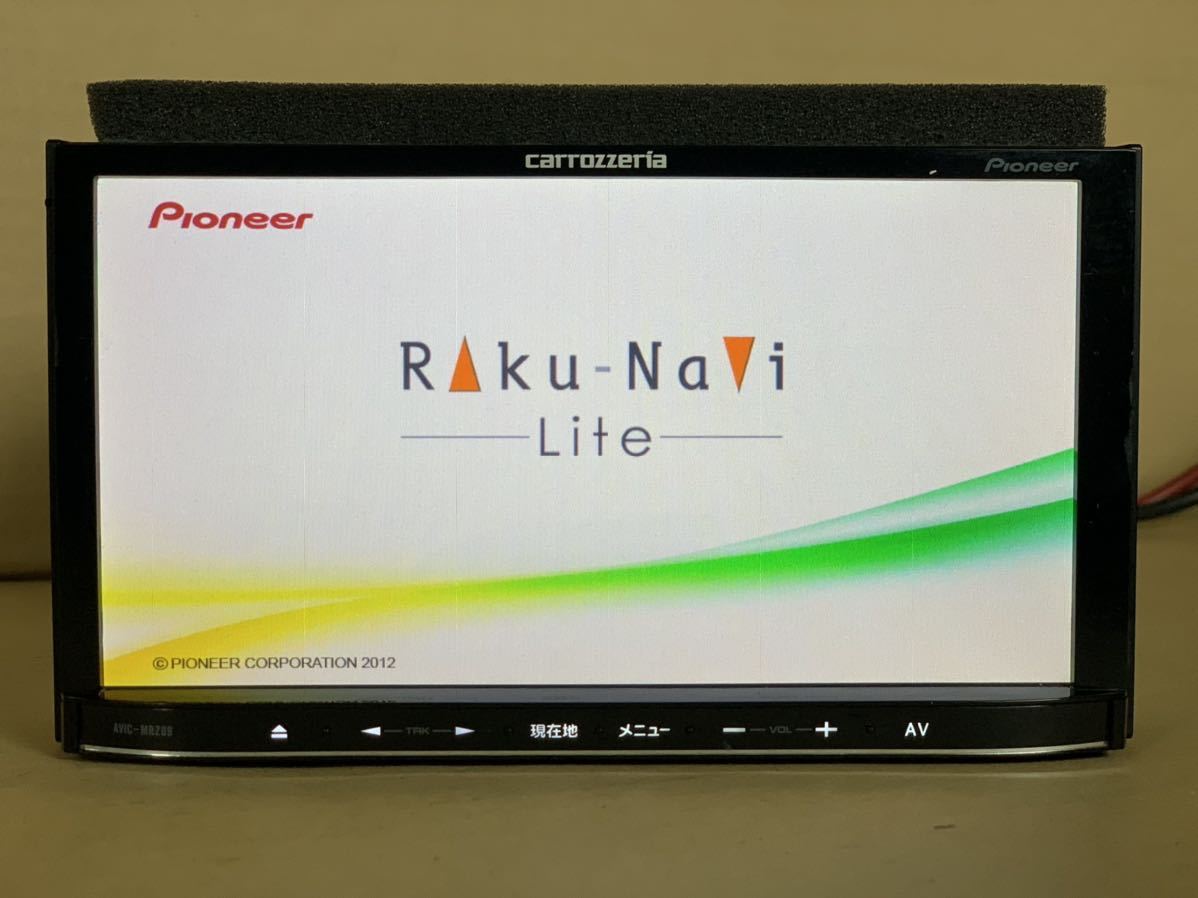 カロッツェリア ( AVIC-MRZ09 ) メモリーナビ S.NO ( LEMD014720JP