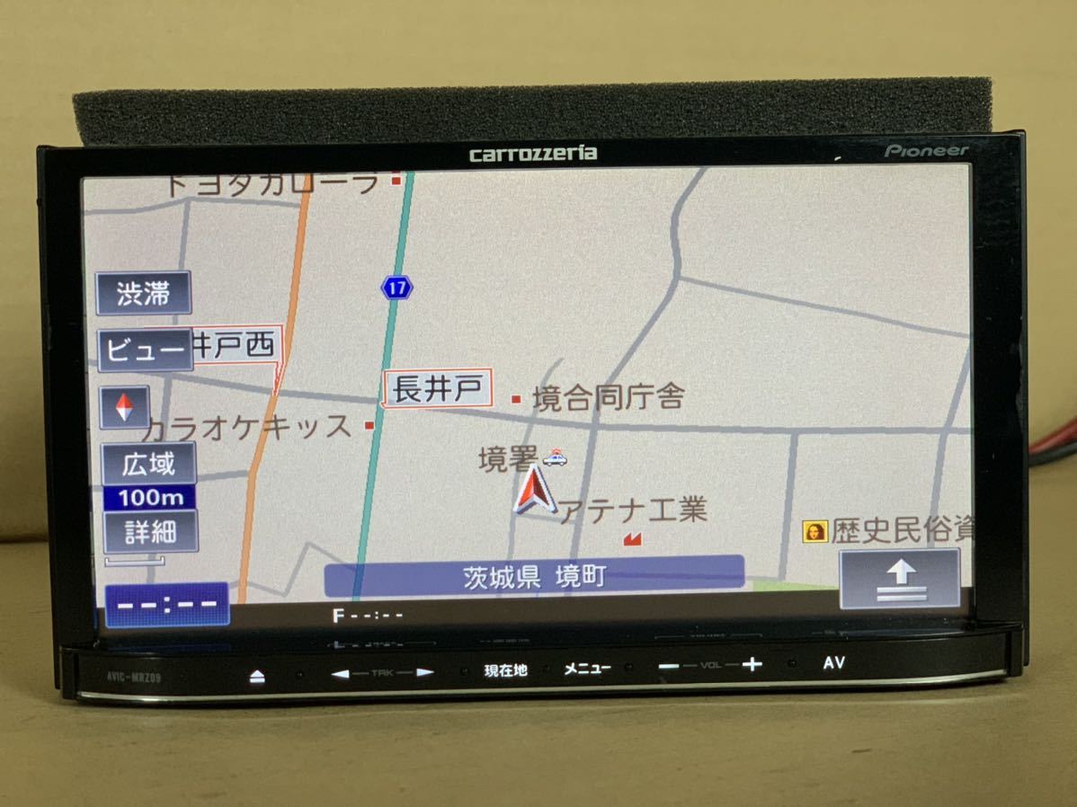 カロッツェリア ( AVIC-MRZ09 ) メモリーナビ S.NO ( LEMD014720JP