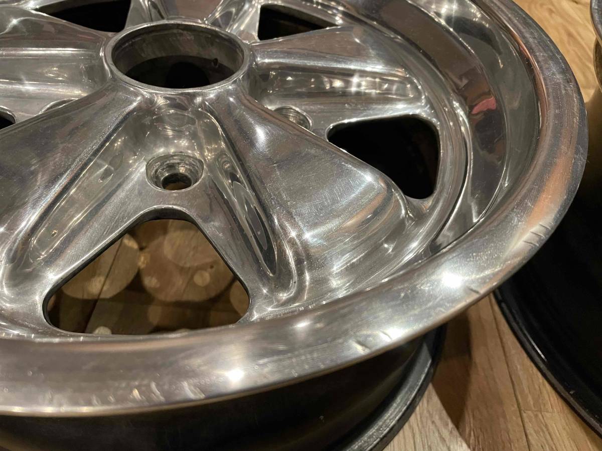 本物 ポルシェ 純正 フックス ホイール 15インチ 7J ポリッシュ カレラ 