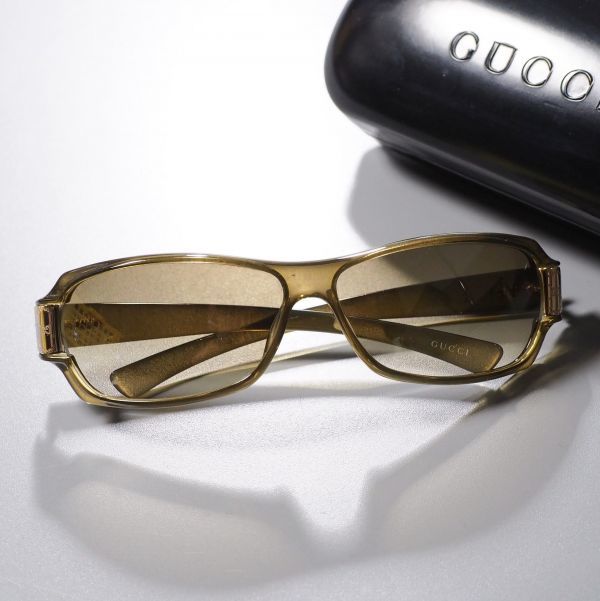 GJ8905:イタリア製*GUCCI/グッチ*サイドマイクロGG*スクエアサングラス*GG2547/S*ケース付き