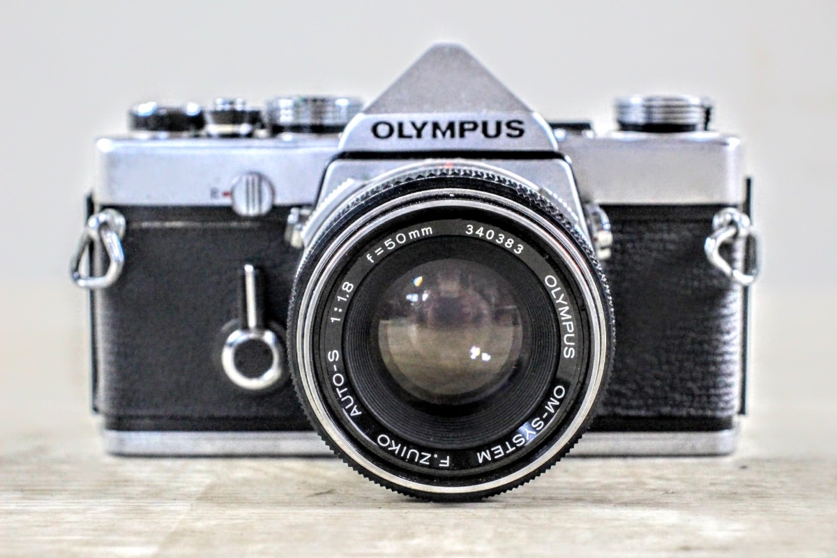 No.495【ジャンク】OLYMPUS オリンパス OM-1 フィルムカメラ レンズOM