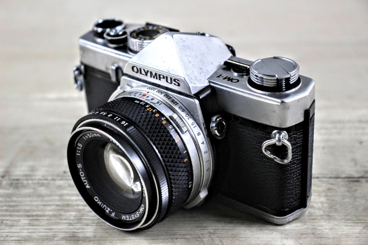 No.495【ジャンク】OLYMPUS オリンパス OM-1 フィルムカメラ レンズOM