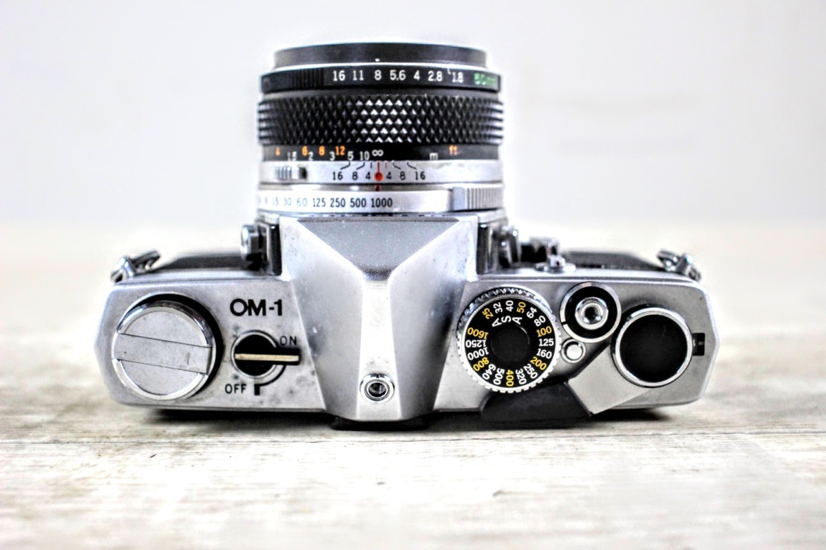 No.495【ジャンク】OLYMPUS オリンパス OM-1 フィルムカメラ レンズOM