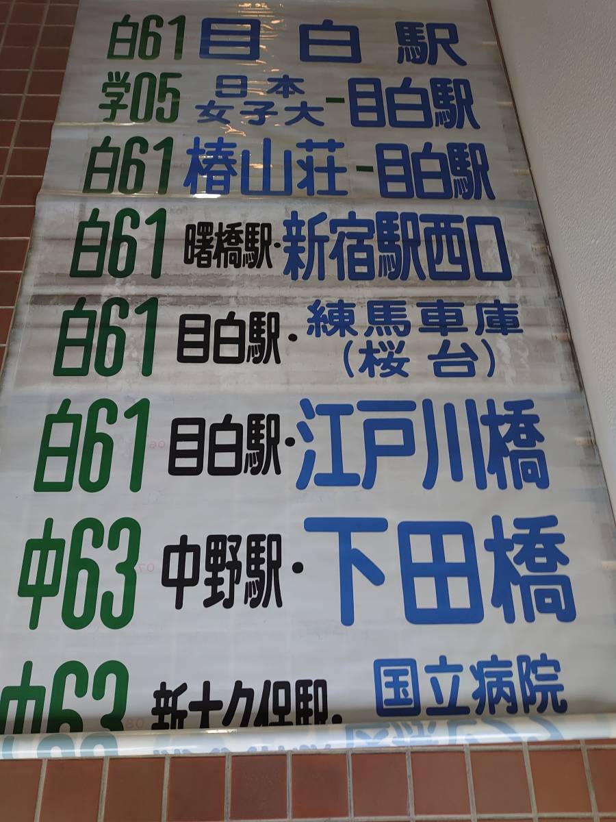 都営バス資料館 | - 行き先表示(方向幕) バス行先方向幕・巻取機