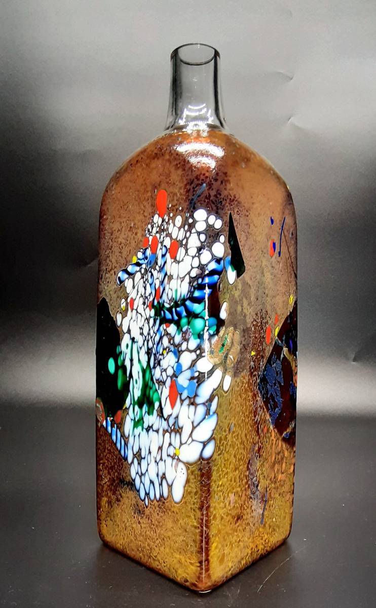 北欧 コスタ ボダ Bertil Vallien ガラス オブジェ 花瓶 大型