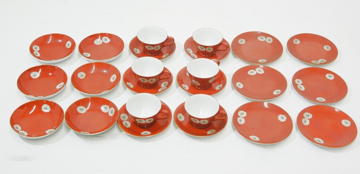  10 28-467866-10 S B ノリタケ Noritake 陶器 カップ ソーサー 小皿 コップ 食器 まとめてセット 赤系 花柄 名28(ノリタケ)｜売買されたオークション情報、yahooの商品情報をアーカイブ公開 - オークフ ノリタケ