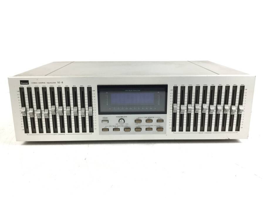 Sansui SE-8 サンスイ グラフィックイコライザー◇現状品 SANSUI