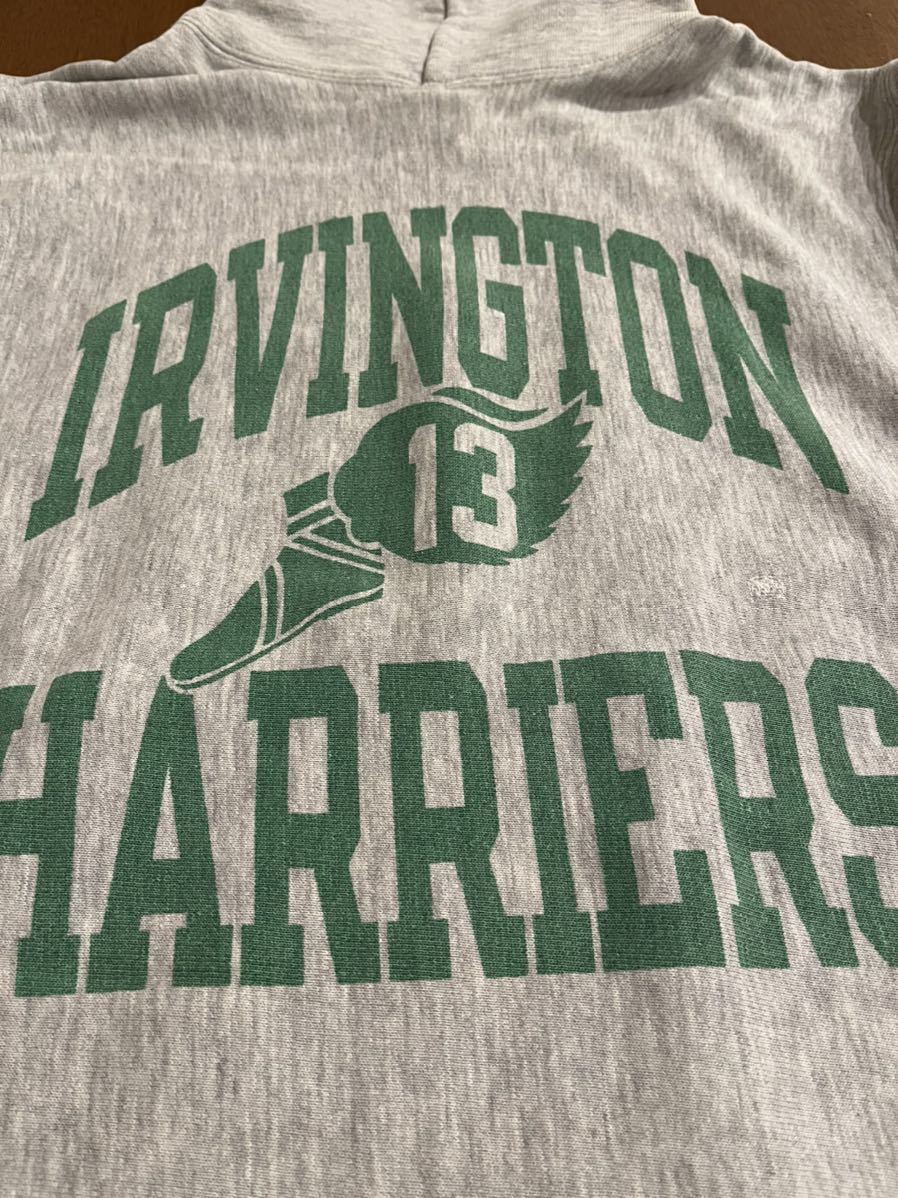 80s チャンピオンリバースウィーブ バックプリント染み込み/Champion  