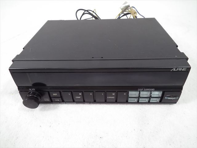 □ ALPINE アルパイン 3617 プロセッサー 旧車など 中古 現状品