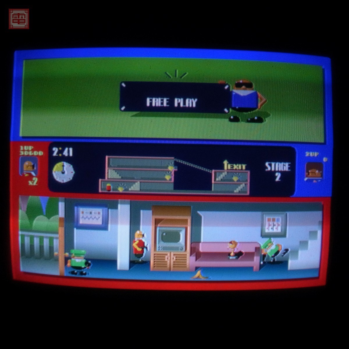 セガ/SEGA ボナンザブラザーズ BONANZA BROS. イン取純正 ジャンク 1円 
