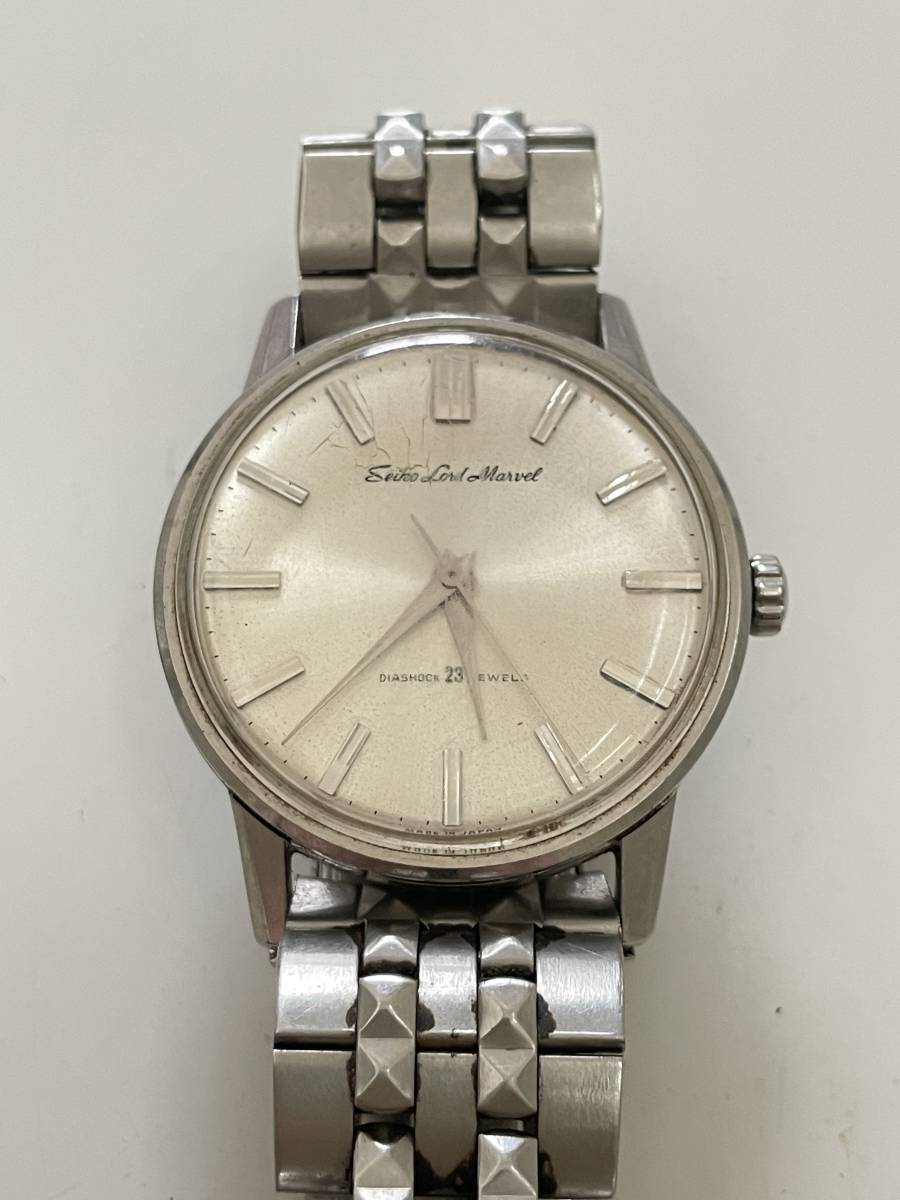 3497 480円～ 稼働品 SEIKO/セイコー ロードマーベル 23石 5740-1990 