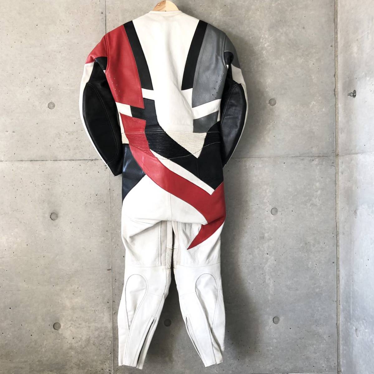 1円〜 当時物 MFJ タグ クシタニ レーシングスーツ KUSHITANI 走り屋