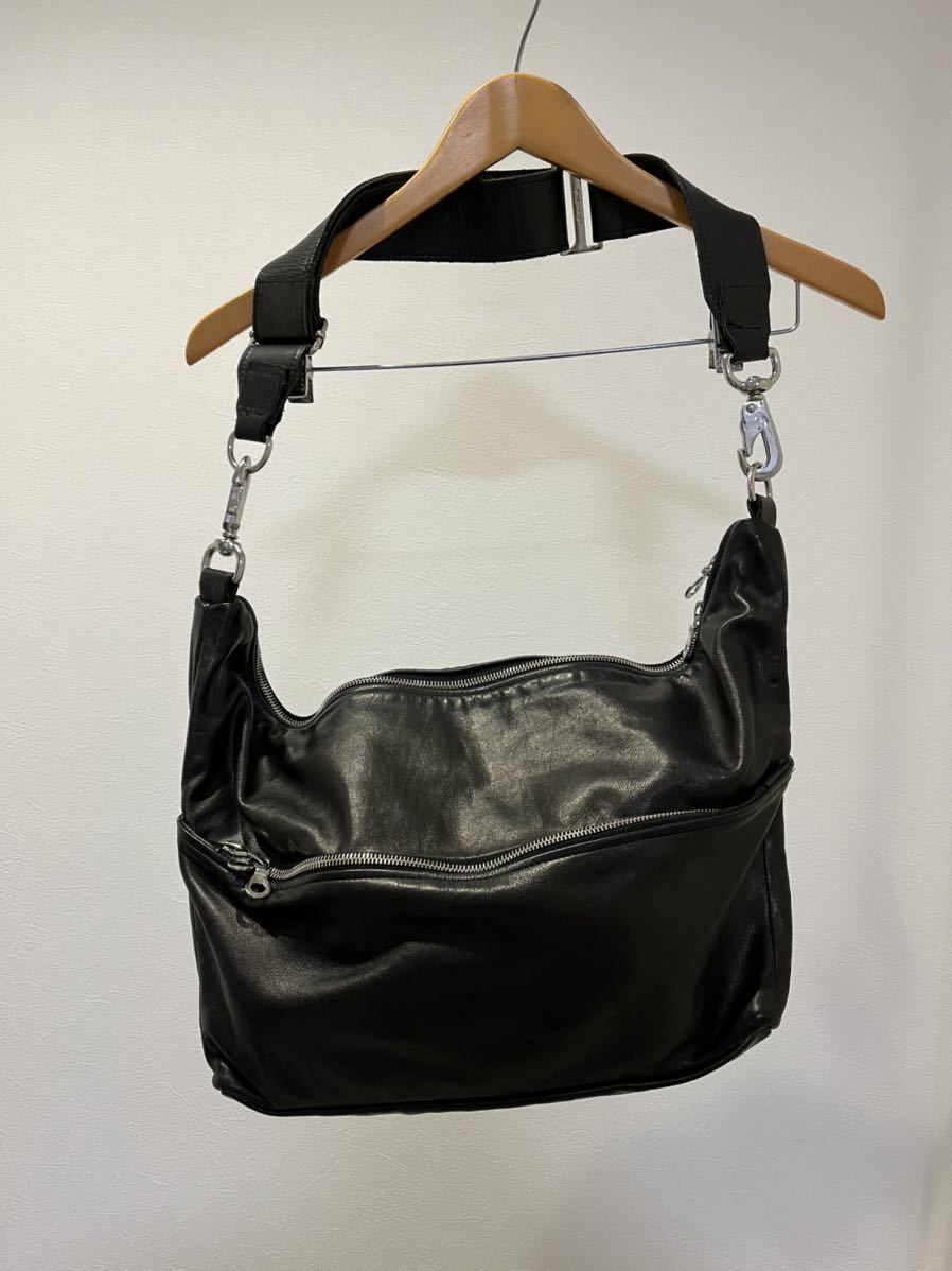 【セール，人気セール】 EDIFICE 別注 jas-m.b. レザーショルダーバッグ / エディフィス ジャスエムビー Black ブラック 黒 革 ENGLAND イングランド(その他)｜売買されたオークション情報、yahooの商品情報をアーカイブ公開 - 男性用