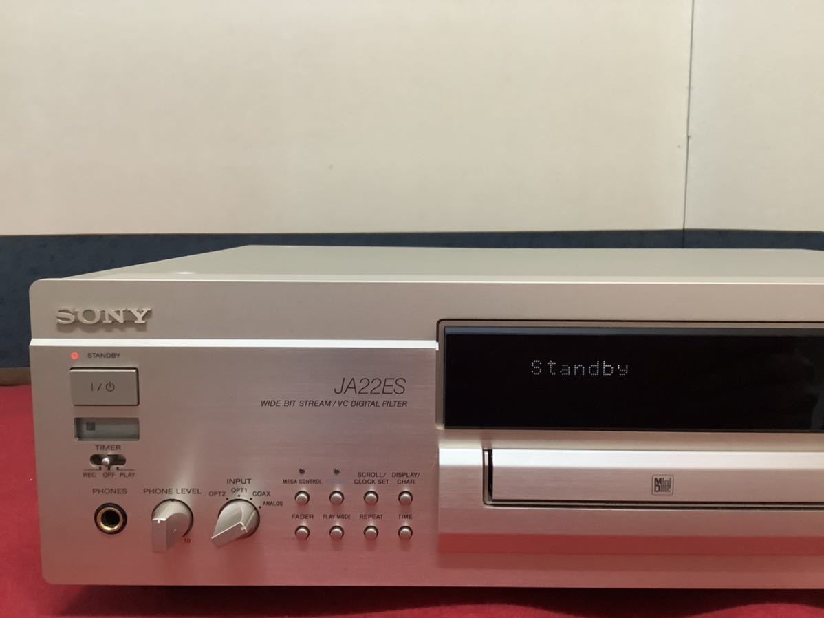 MDS-JA22ES | Sony SONY Wiki] [MiniDisc ソニー MDレコーダー mds