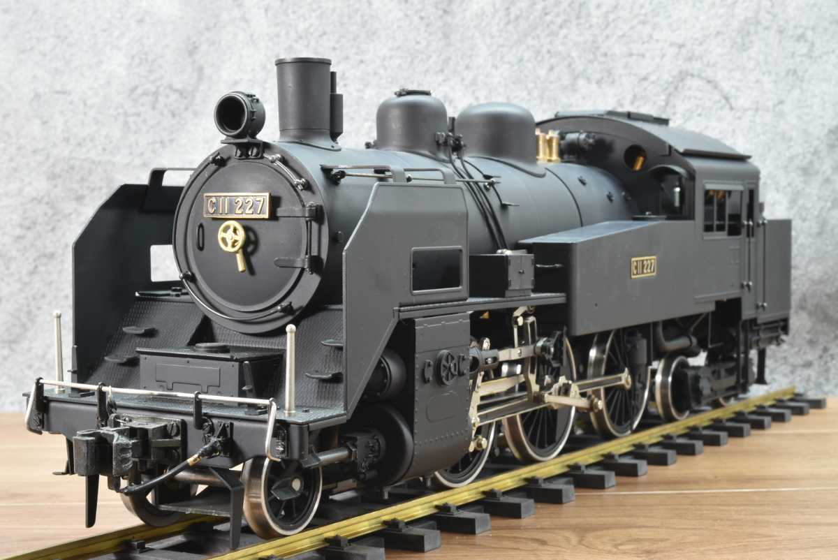アスターホビー ライブスチーム C11 227 蒸気機関車 1番ゲージ 鉄道