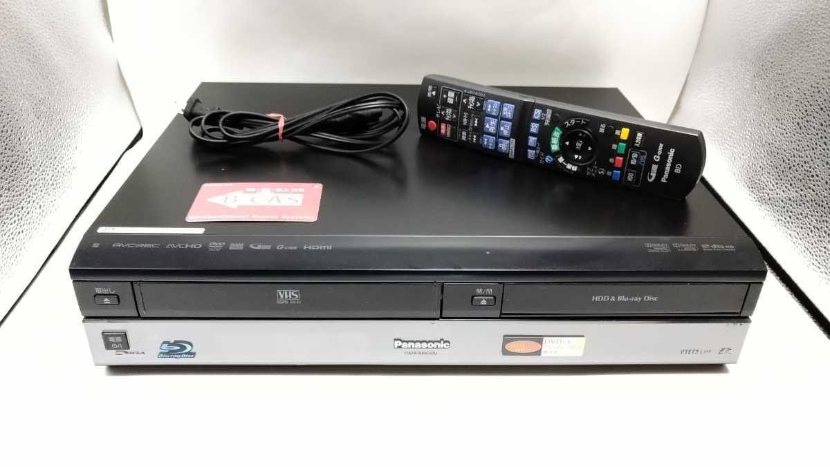 Panasonic パナソニック 一体型 VHS HDD DVD BD 320GB ブルーレイ
