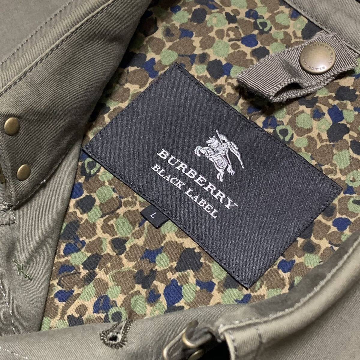 BLACK トレンチコート BURBERRY バーバリーブラックレーベル