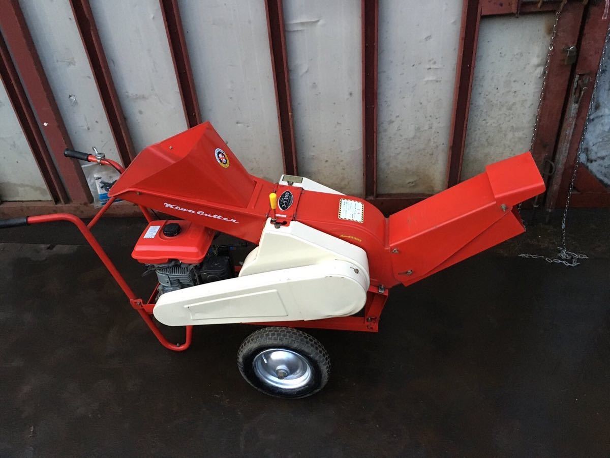 中古】コーワカッター S160粉砕機 ウッドチッパー 裁断機 わら切り 