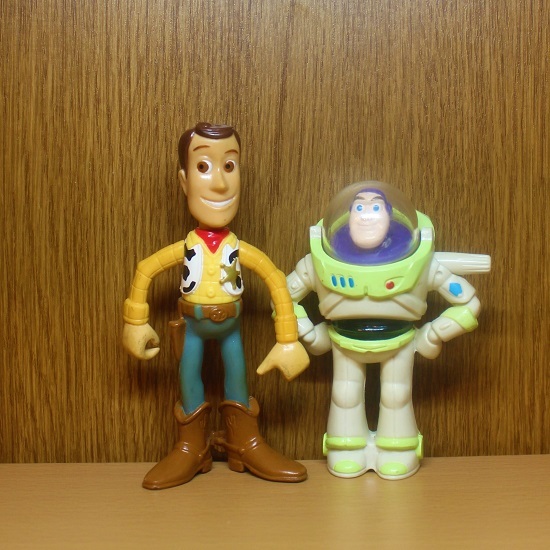 ディズニートイストーリーフィギュア2個セット