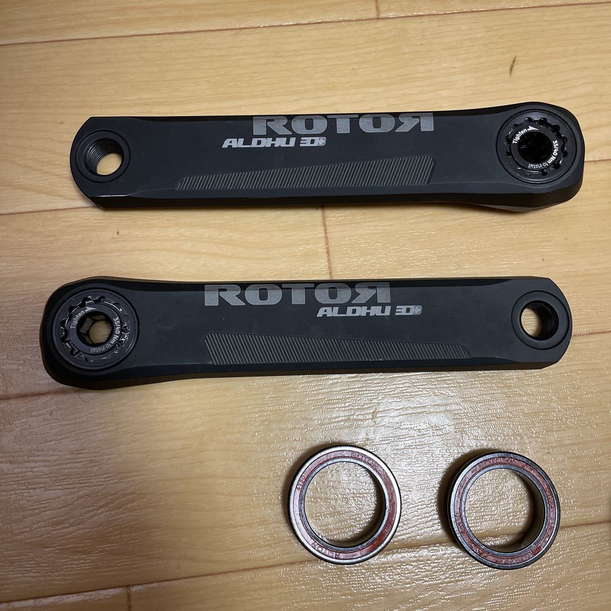ROTOR ALDHU クランク アクスル チェーンリング BB フルセット 52-36