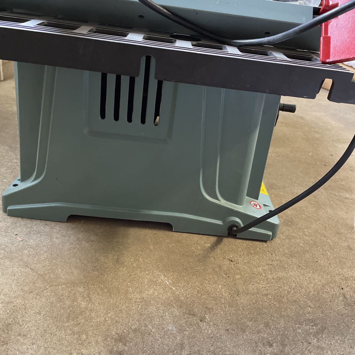 中古品 HOMETOOL ナカトミ テーブルソー TS-254 卓上丸ノコ盤 切断機 