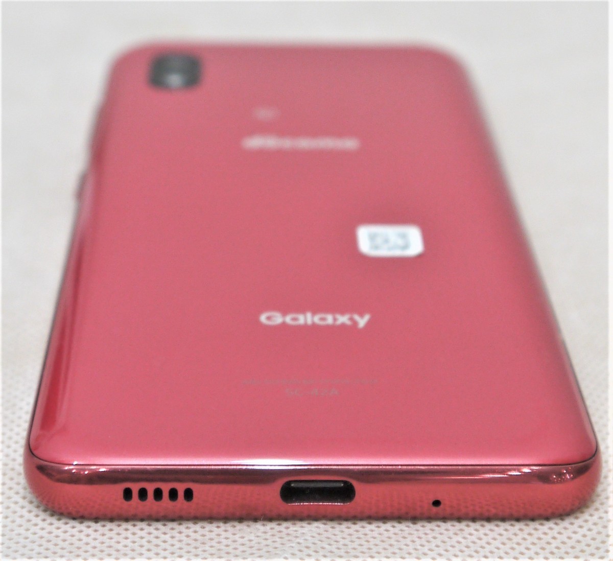 ☆【中古品】小田原店 (28-1) Galaxy A21 SC-42Aセット レッド Android