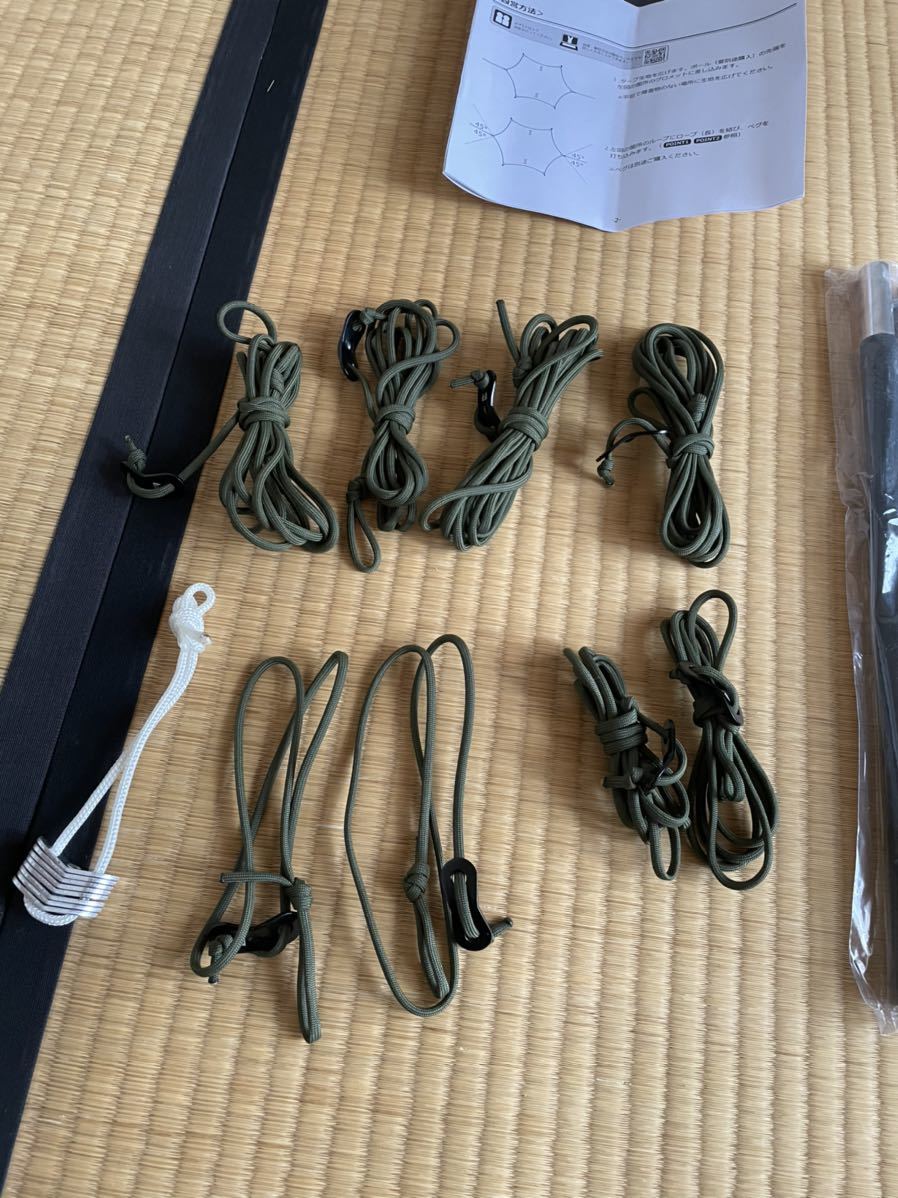 DOD いつかのタープ DOD(ディーオーディー) - ヘキサタープ RIGHT shop しん's by ブラックの通販 ALL | はじめてでも扱いやすい ヘーキサタープ いつかのタープTC 黒の通販