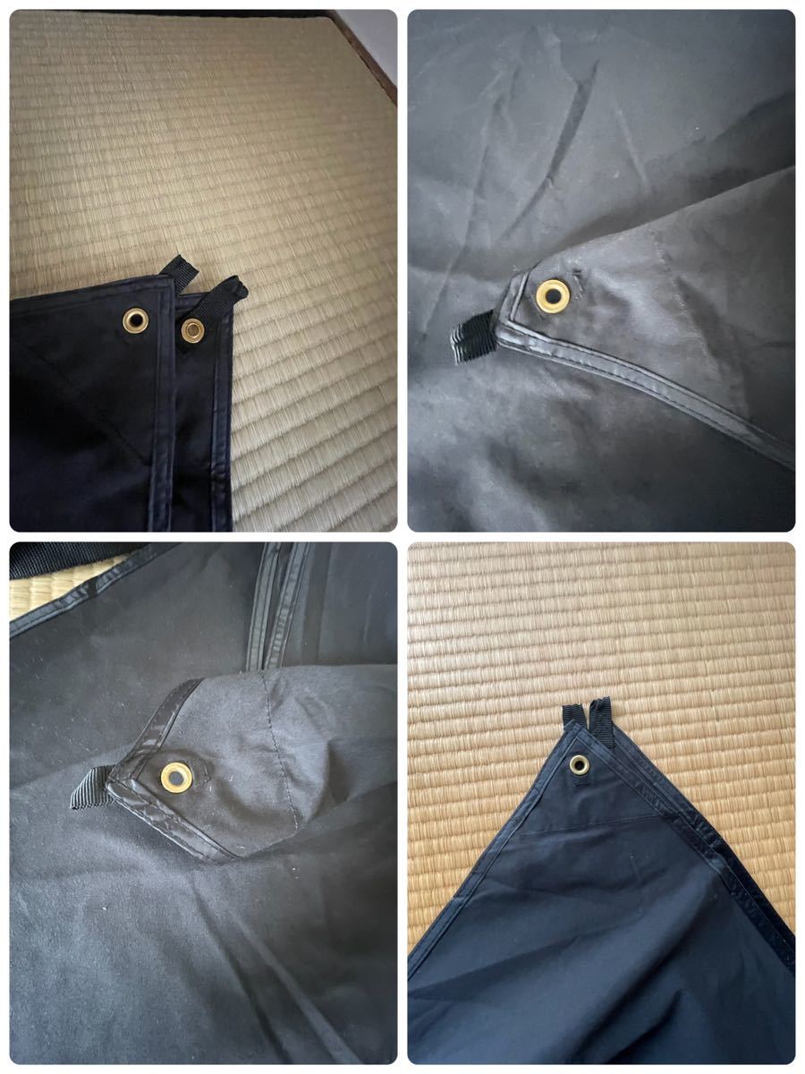 DOD いつかのタープ DOD(ディーオーディー) - ヘキサタープ RIGHT shop しん's by ブラックの通販 ALL | はじめてでも扱いやすい ヘーキサタープ いつかのタープTC 黒の通販