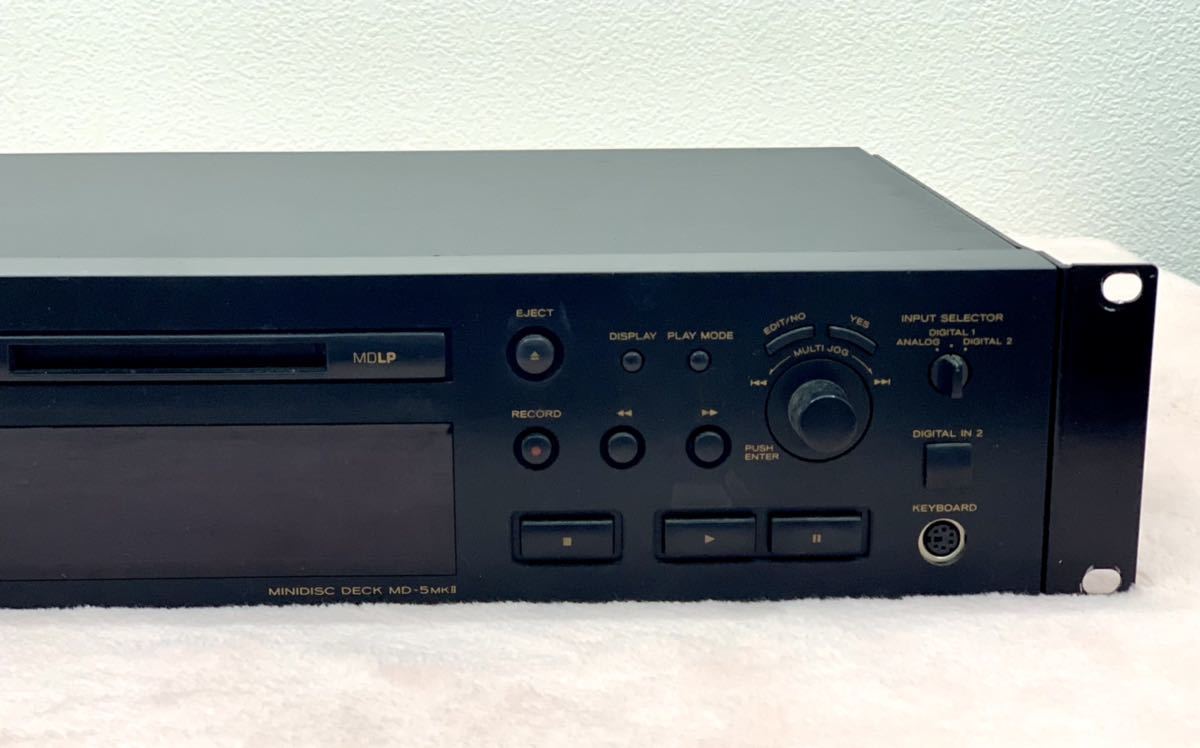 TEAC MDデッキ MD-5MKⅡ : MDレコーダー MD-5MK2-S MD-5MKII MD 