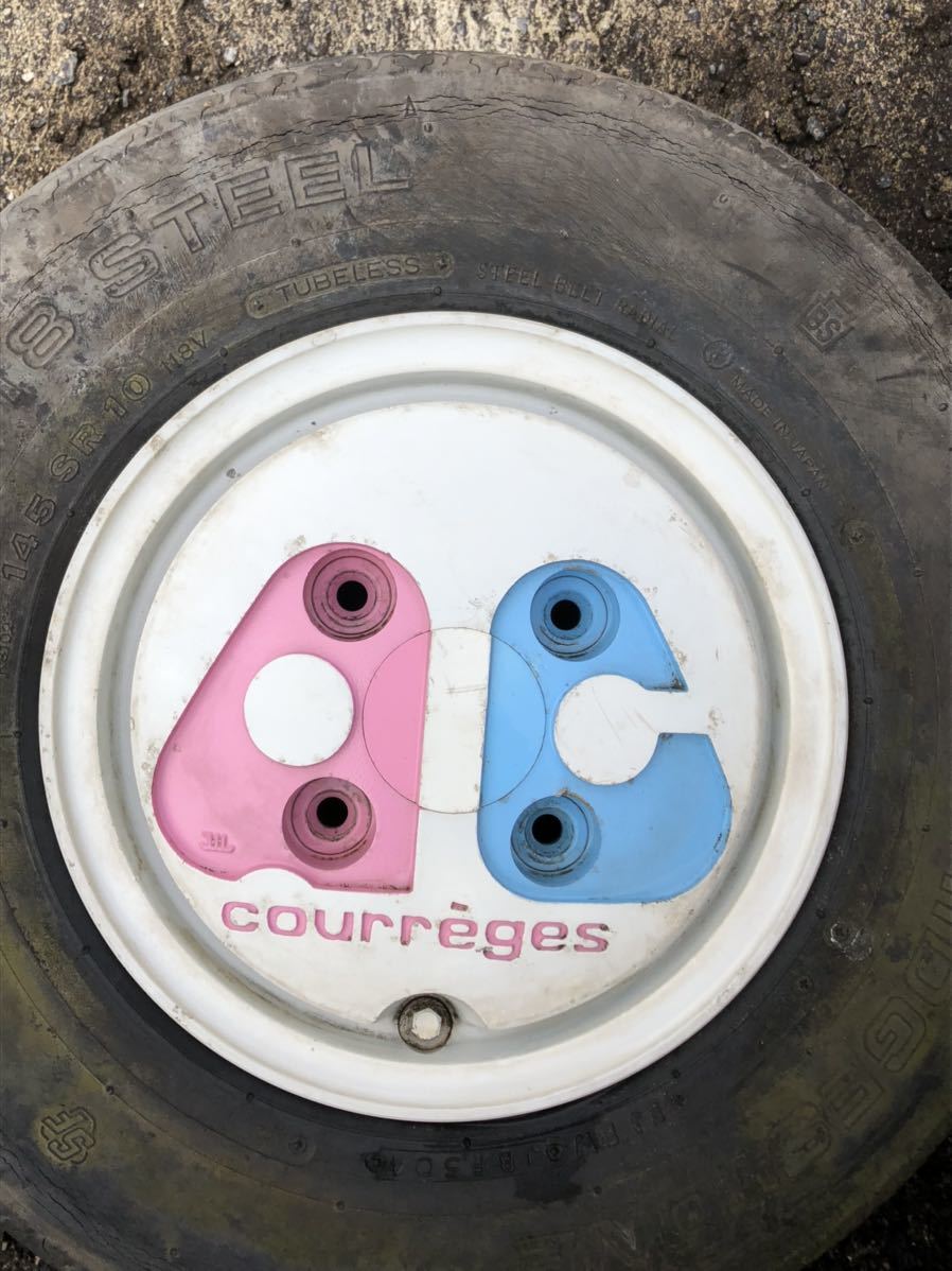 AC courreges クレージュ ホイール 10インチ 当時物 【公式通販】