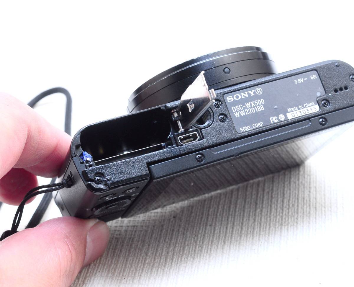 SONY DSC-WX500 ブラック 難あり 動作OK DSC-WX500 Cyber-shot
