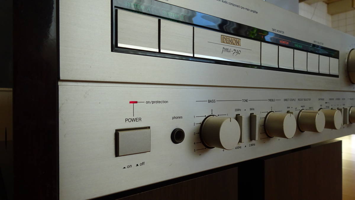 DENON プリメインアンプ PMA - 790 ジャンク品 【公式通販】