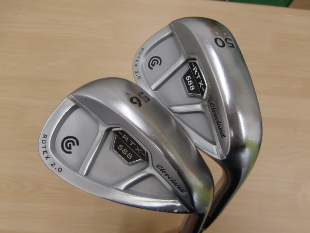 100%新品，豊富な RTX 588 ROTEX 2.0 50&deg;と56&deg;の2本セット NS950GH S(クリーブランド)｜売買されたオークション情報、yahooの商品情報をアーカイブ公開 - オークファン 男性右きき用