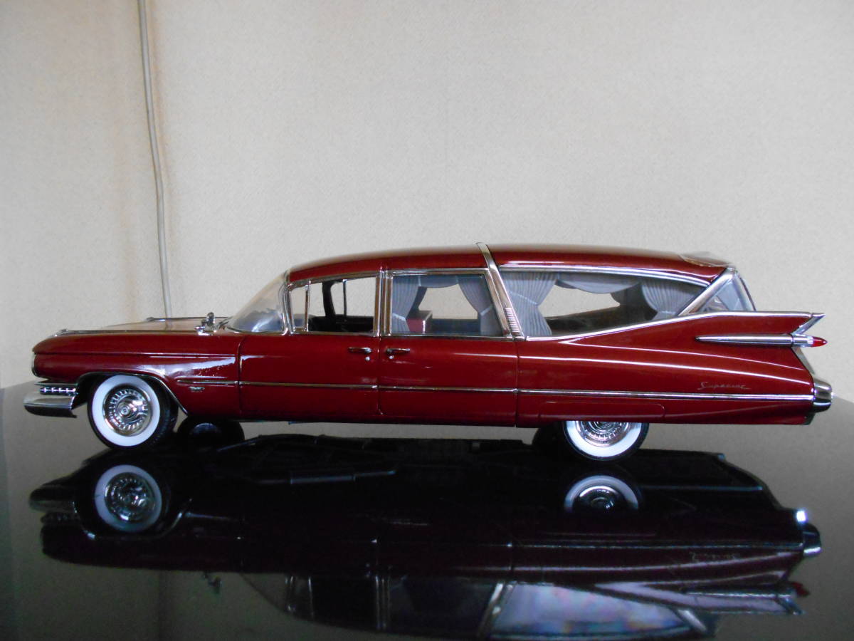 1/18 キャデラック 1959 霊柩車 未展示品 送料無料(乗用車)｜売買され 