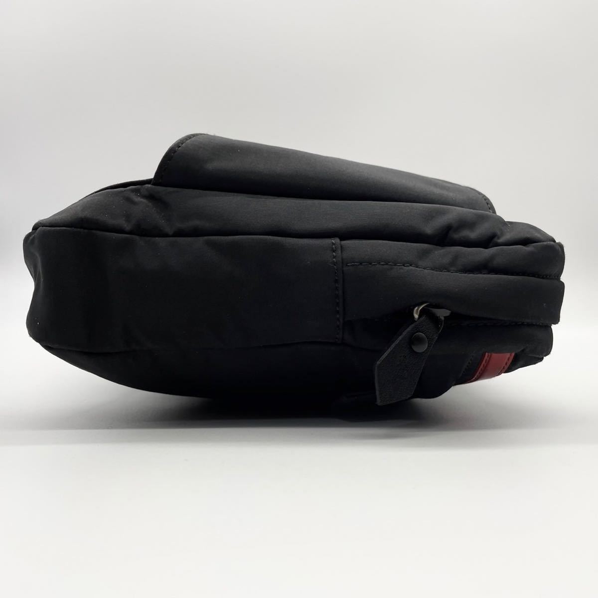 1円《美品》PRADA SPORTS プラダスポーツ ウエストポーチ ボディバッグ 