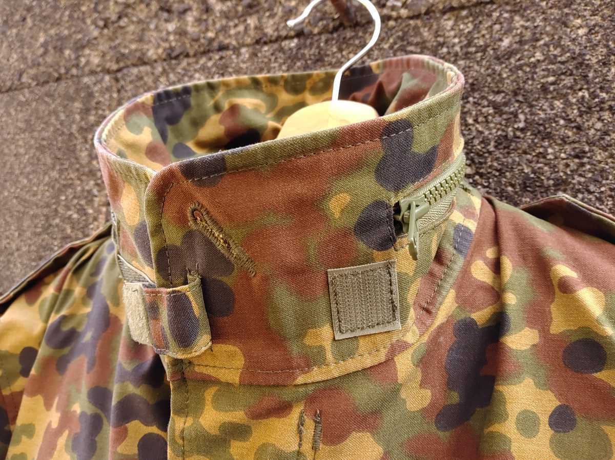 陸上自衛隊 2型迷彩(秋冬・茶系) M65フィールドジャケット型外被 防寒