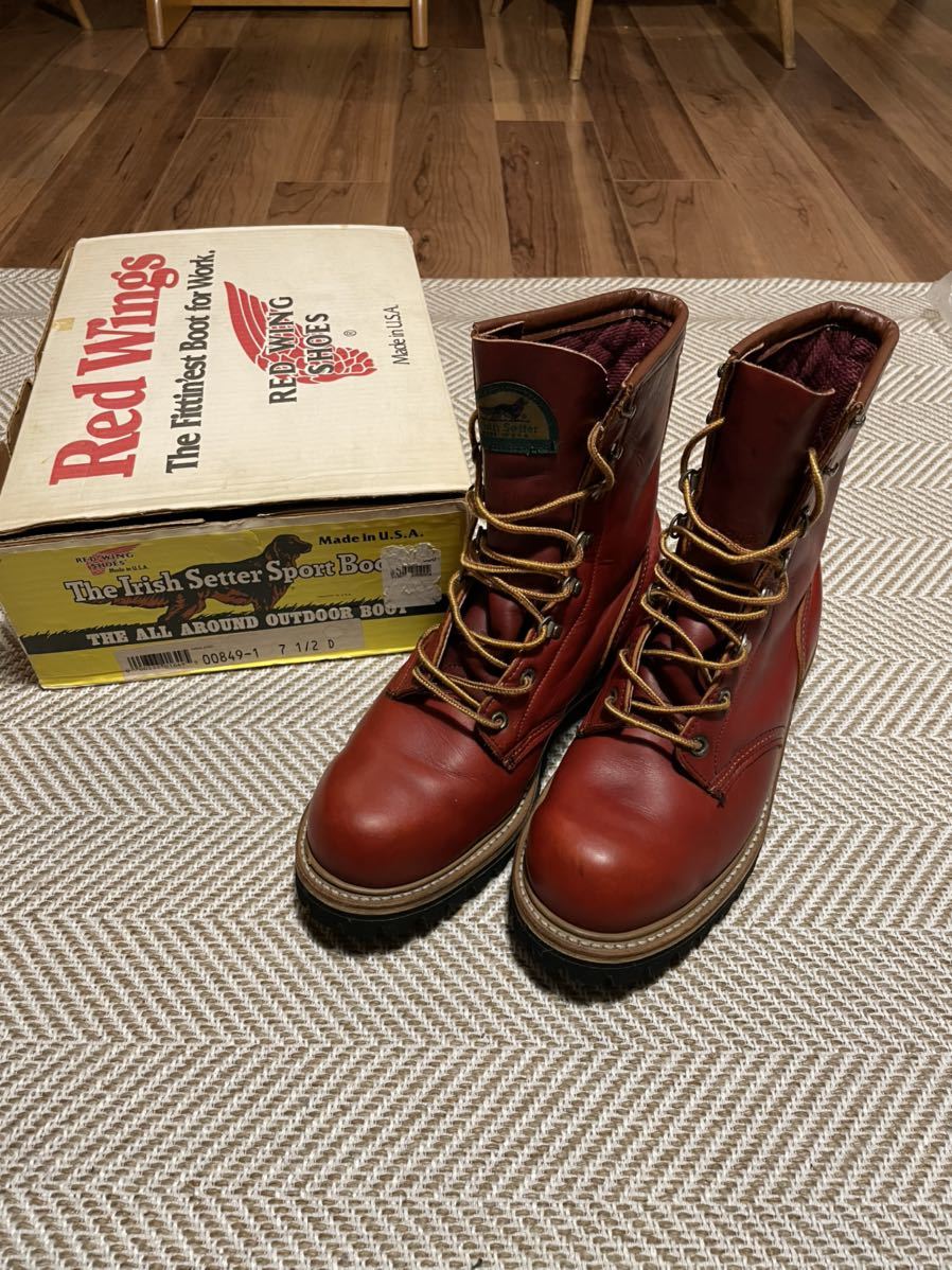 RED WING レッドウィング 90s ビンテージ 犬タグ 半円犬タグ ロガー