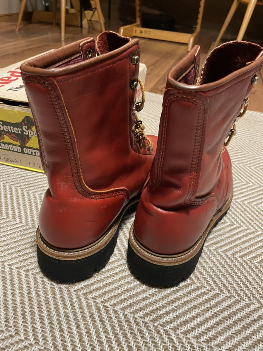 RED WING レッドウィング 90s ビンテージ 犬タグ 半円犬タグ ロガー