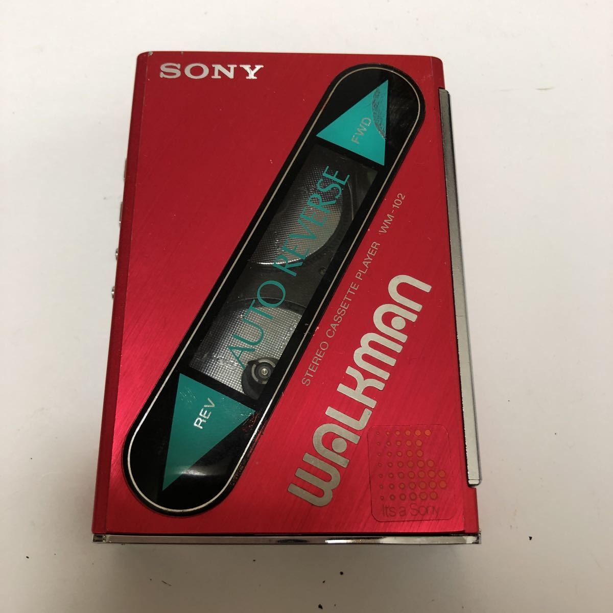 豊富な，大得価 ジャンク SONY WALKMAN WM-102 カセットプレーヤー ウォークマン(再生専用)｜売買されたオークション情報、yahooの商品情報をアーカイブ公開 - オークファン 再生専用