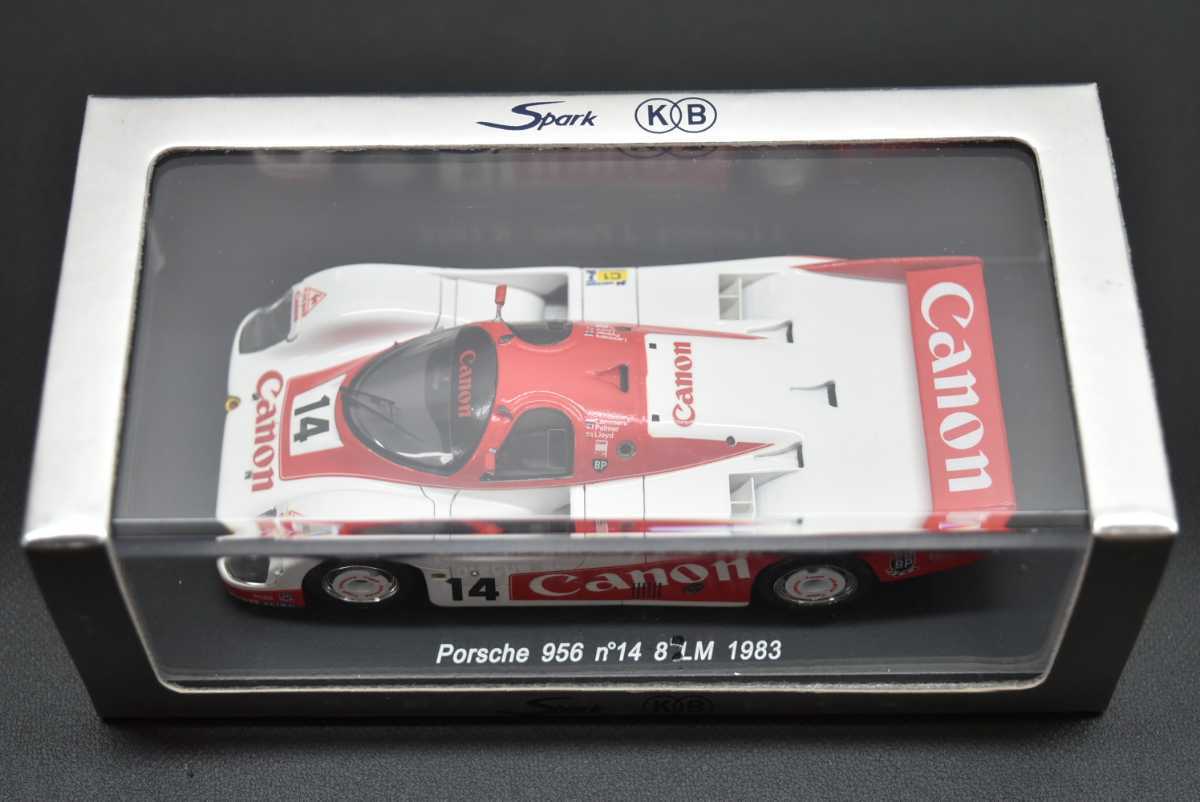 おもちゃ スパーク ポルシェ956 #14 Canon LM 8位1983